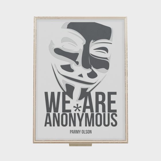 Anonymous Mask 3D model - Unique and Engaging Design