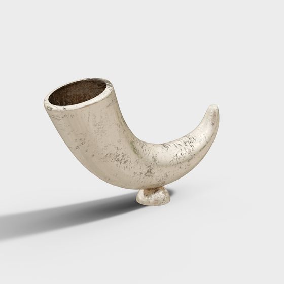 Antique Horn 3D model