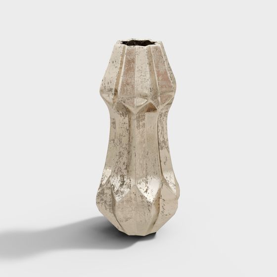 Antique Bronze Vase 3D Model for Artistic Designs