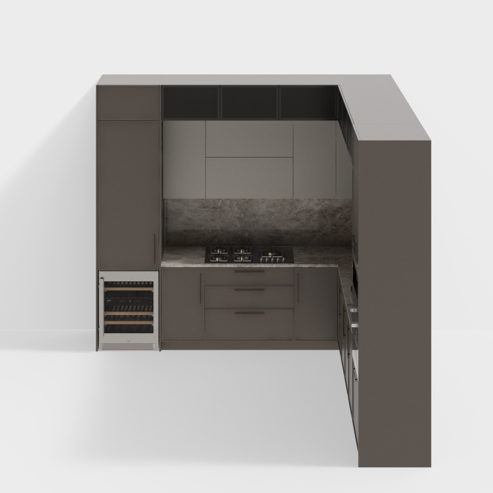 Modern kitchen cabinets