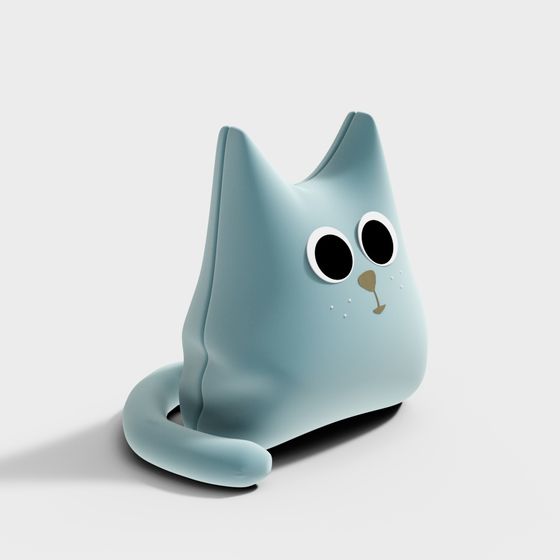 미니멀리스트 침실 인형