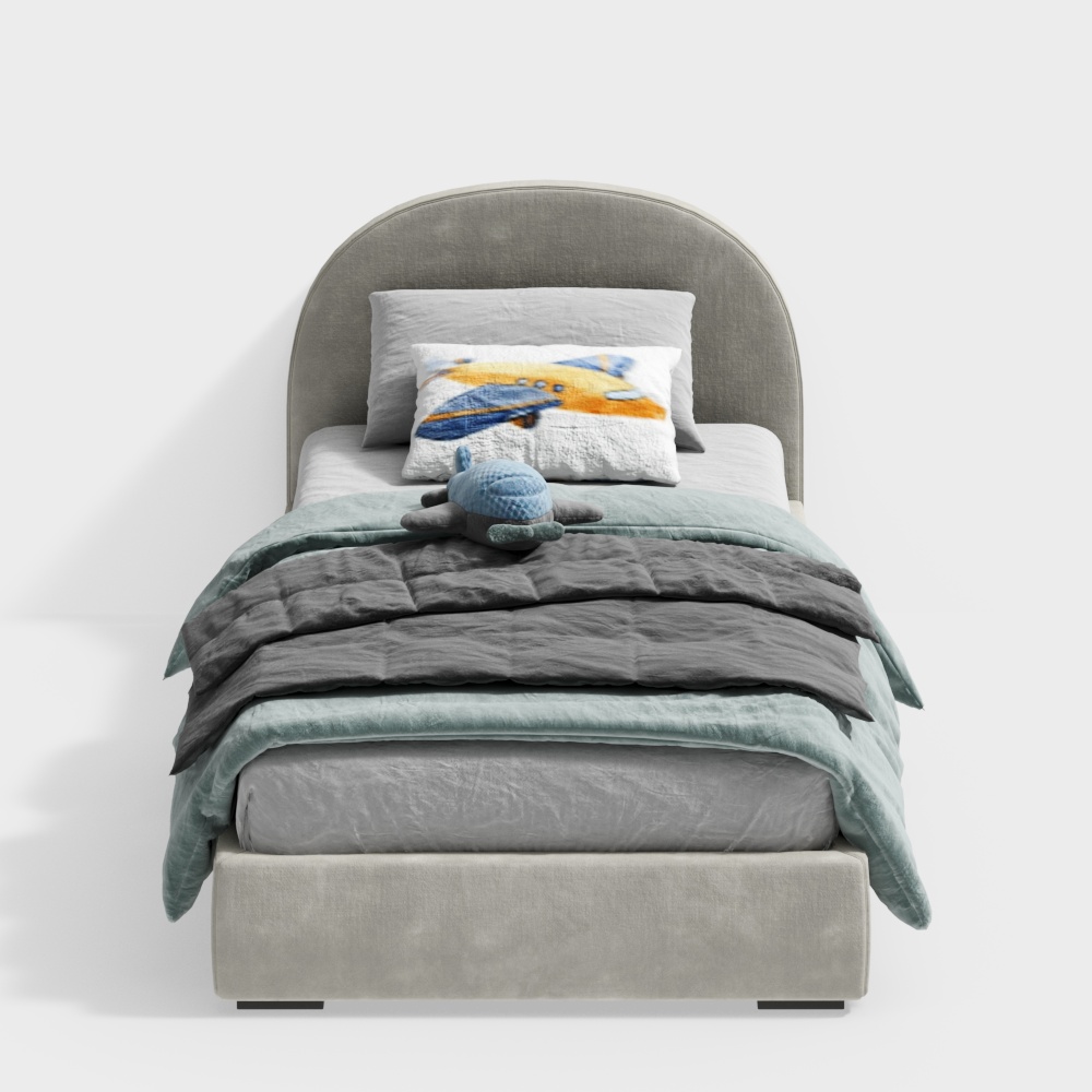 Giường đơn phòng ngủ hiện đại