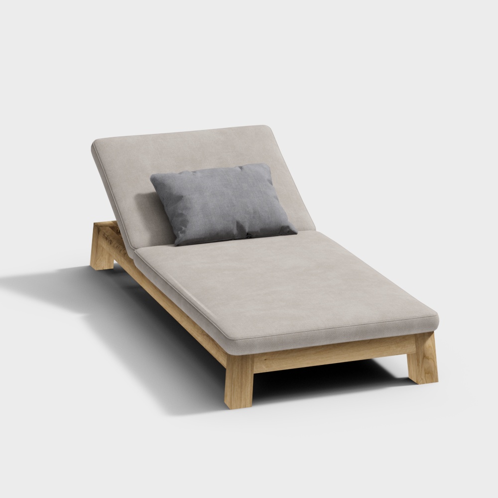 Cozy Lounge Chair 3D model