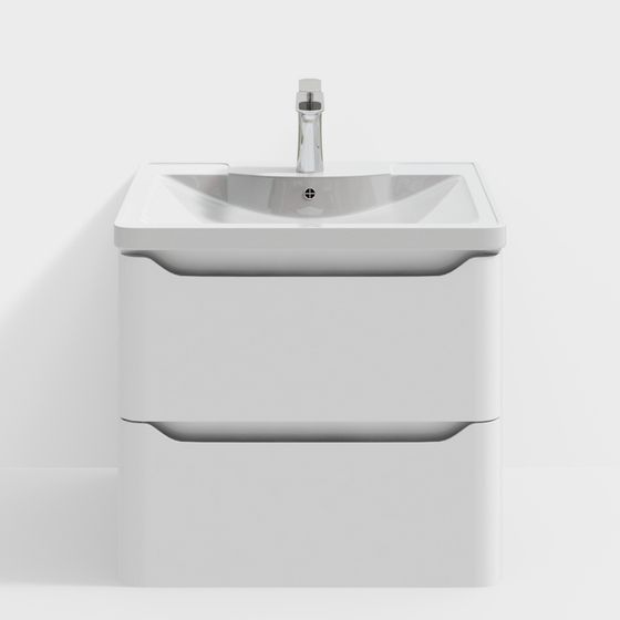 Urban Vanity 3D model for Contemporary Interiors