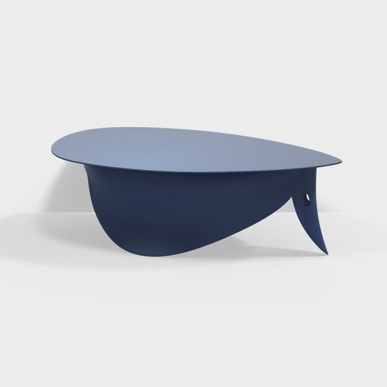 Streamline Coffee Table 3D model