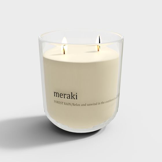 Meraki Aroma Candle 3D model