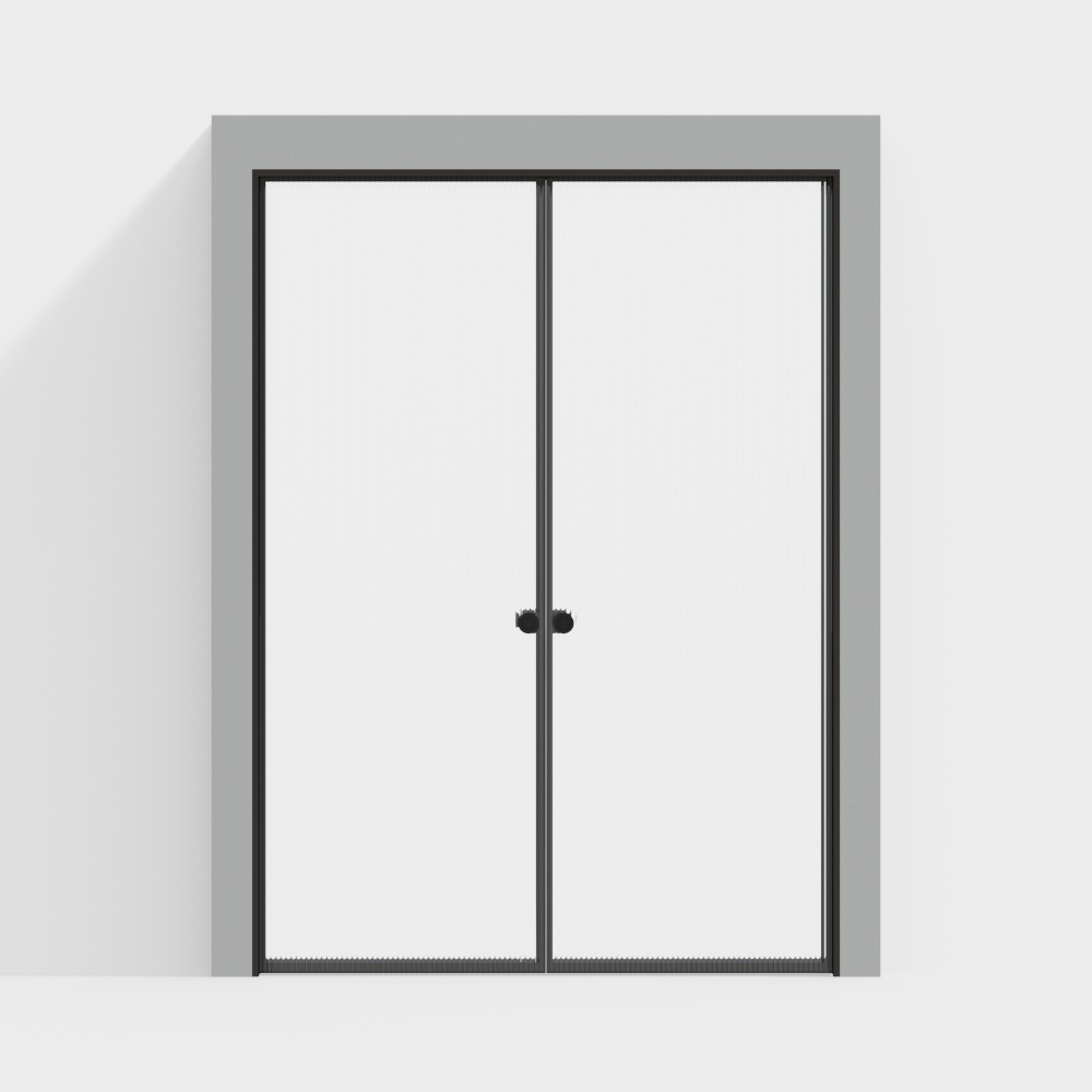 Modern balcony sliding door