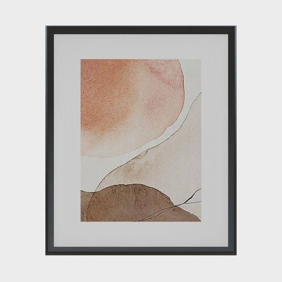 Abstract Nature 3D model for Creative Projects