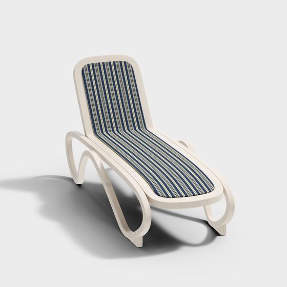 Casual Beach Chair 3D model
