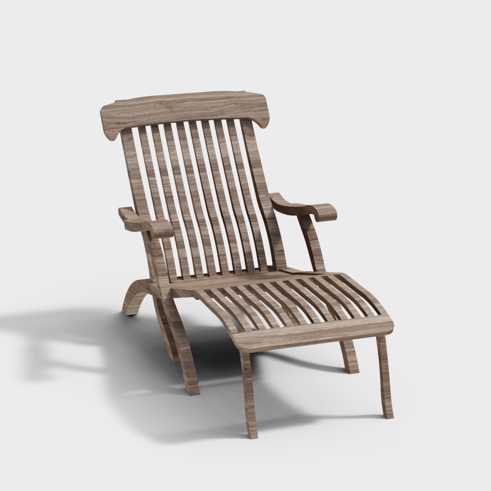 Chaise longue d'extérieur moderne