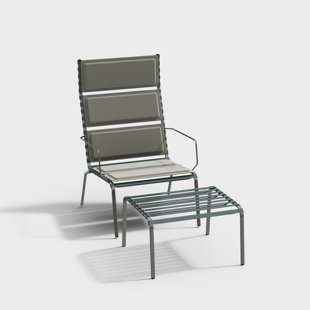 Modern outdoor lounge chair