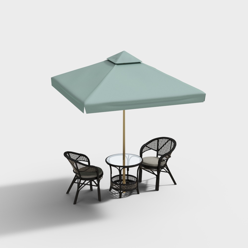 Siège de parasol de loisirs d'extérieur moderne