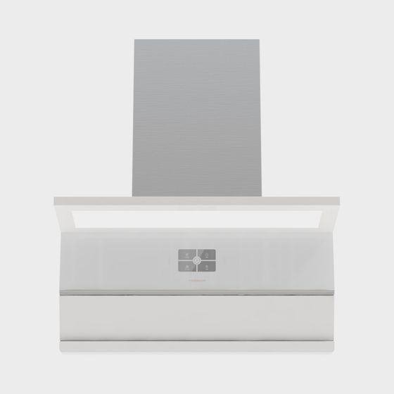 Sleek Kitchen Exhaust Hood 3D Model