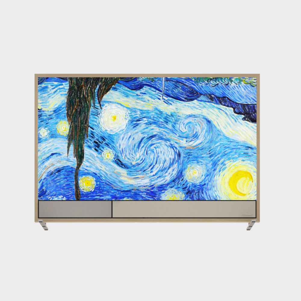 Hisense Bright Mural TV 75-75R8K (seat with base)