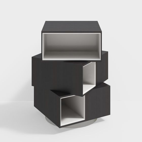 Unique Geometric Minimalist 3D Model