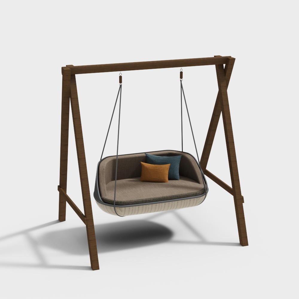Modern outdoor swing
