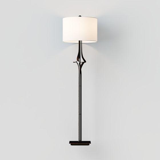 Elegant Floor Lamp 3D model Design
