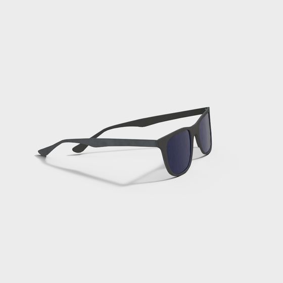 Stylish Low-Poly Sunglasses 3D model