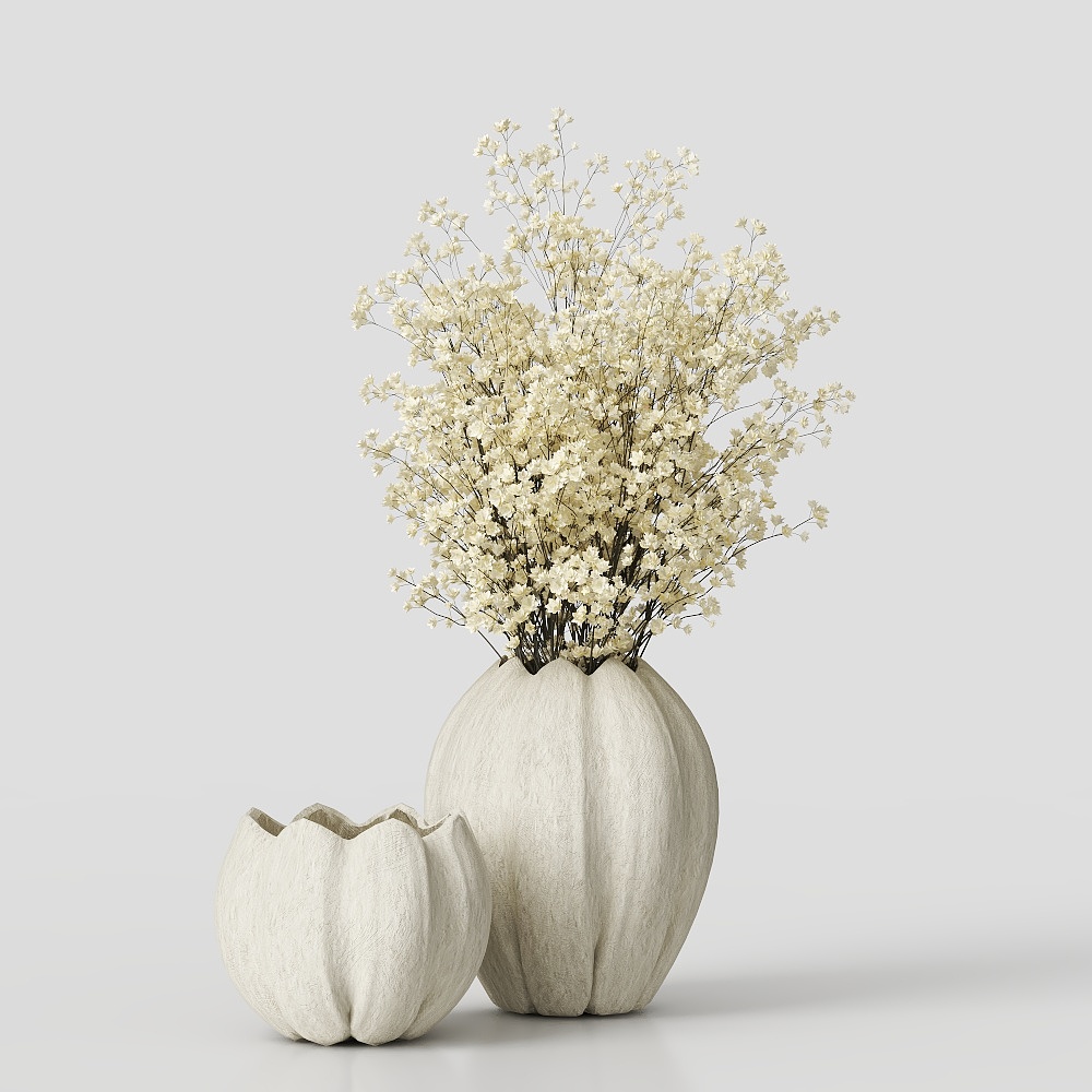 Modern bedroom vase decoration