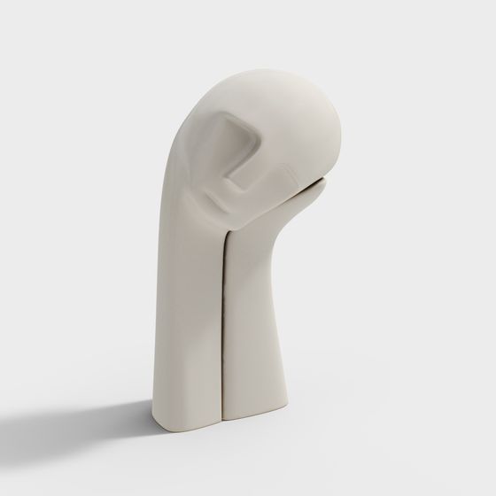 Abstract Embrace 3D model