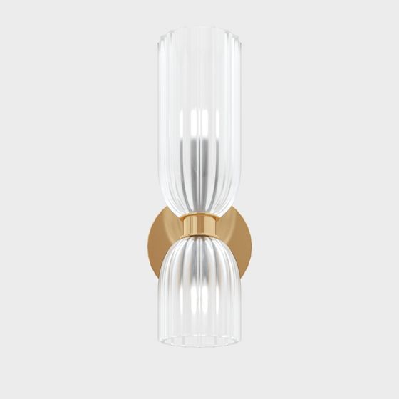 Elegant Polyhedral Glass Pendant Light 3D model