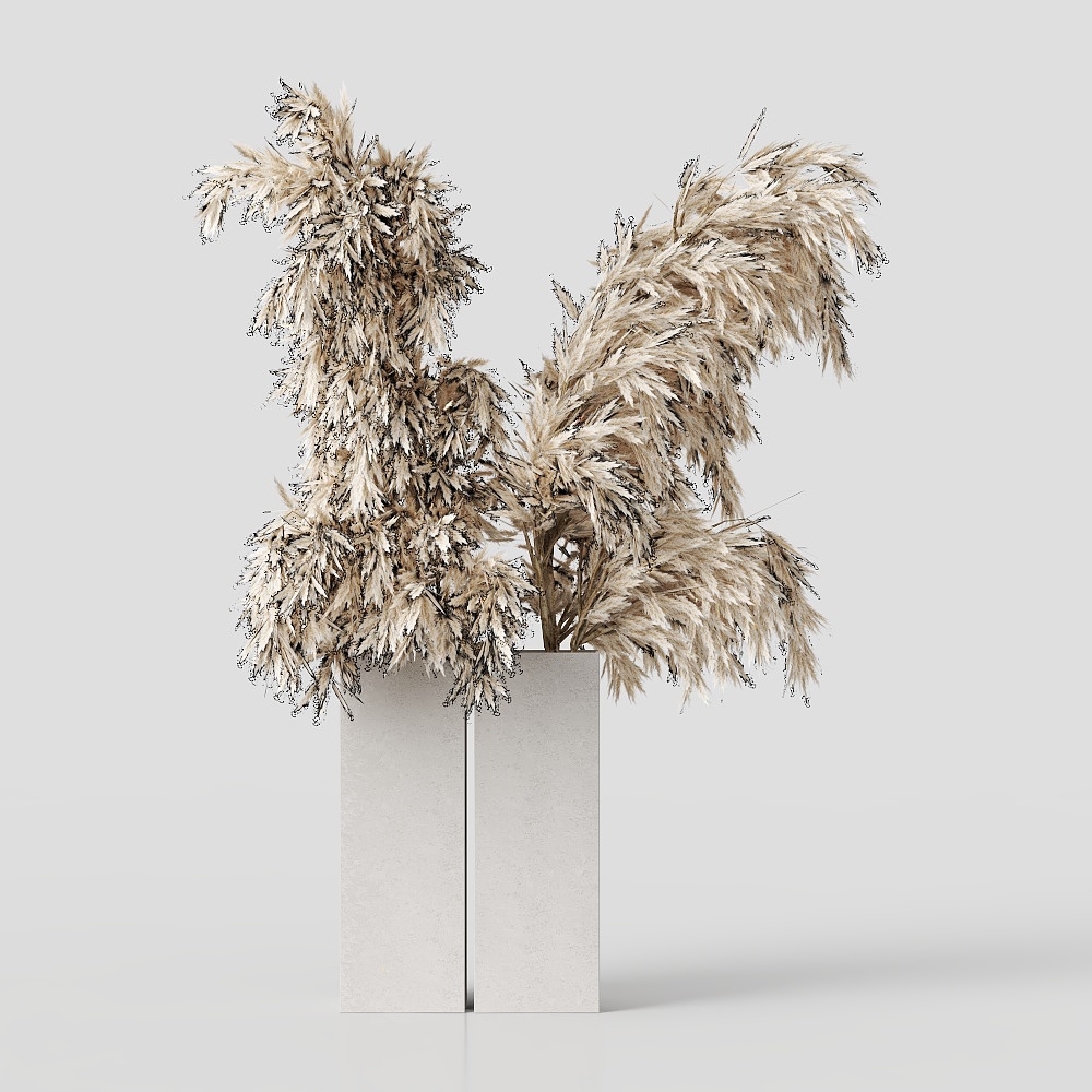 Modern Living Room Flower Arrangement