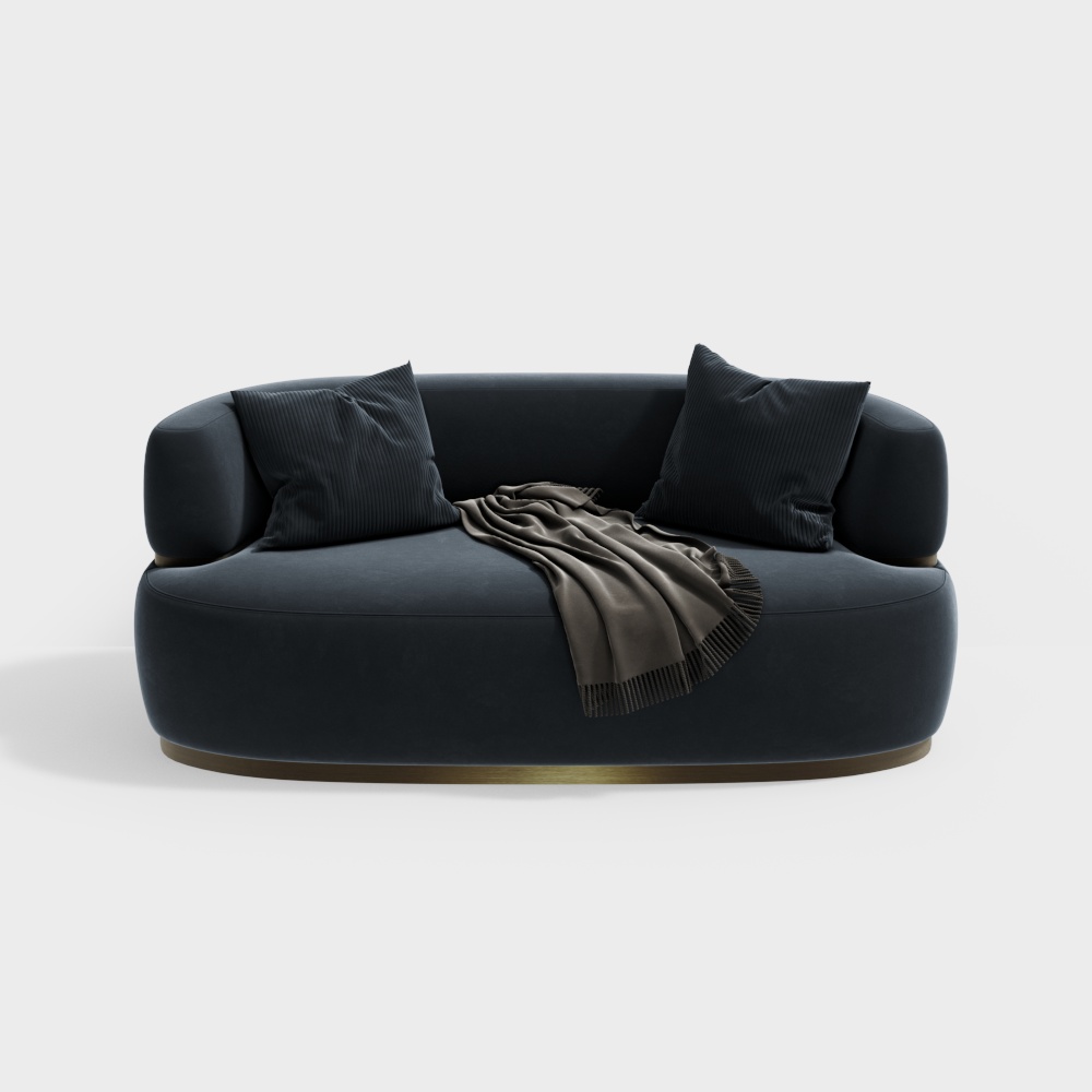 Modern living room single sofa