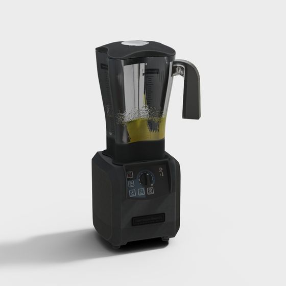 Contemporary Low-Poly Blender 3D model for Stylish Interiors