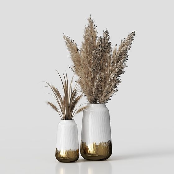 Hay Vase 3D Model for Modern Interiors