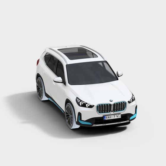 BMW iX3 SUV 3D Model