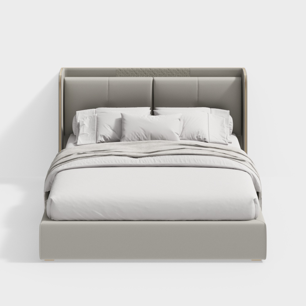 Italian style bedroom double bed