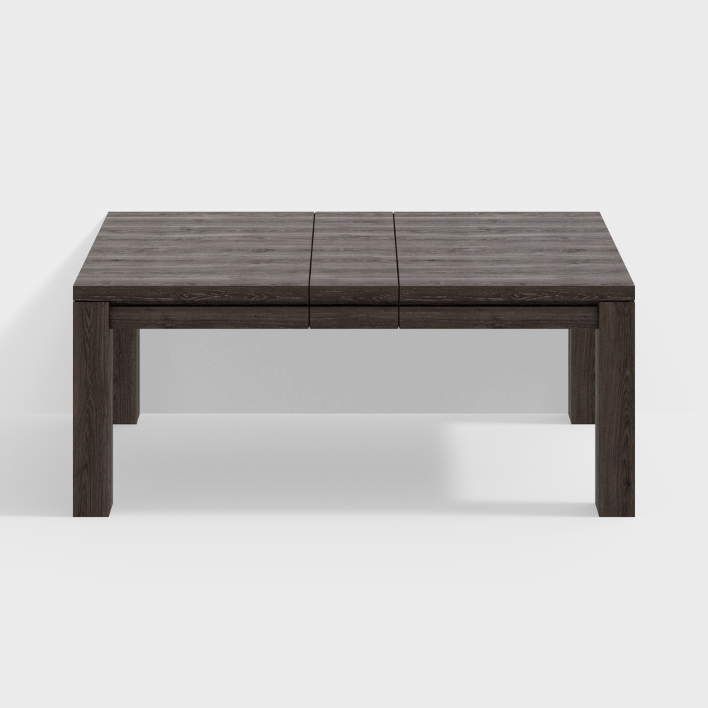 Minimalist living room dining table
