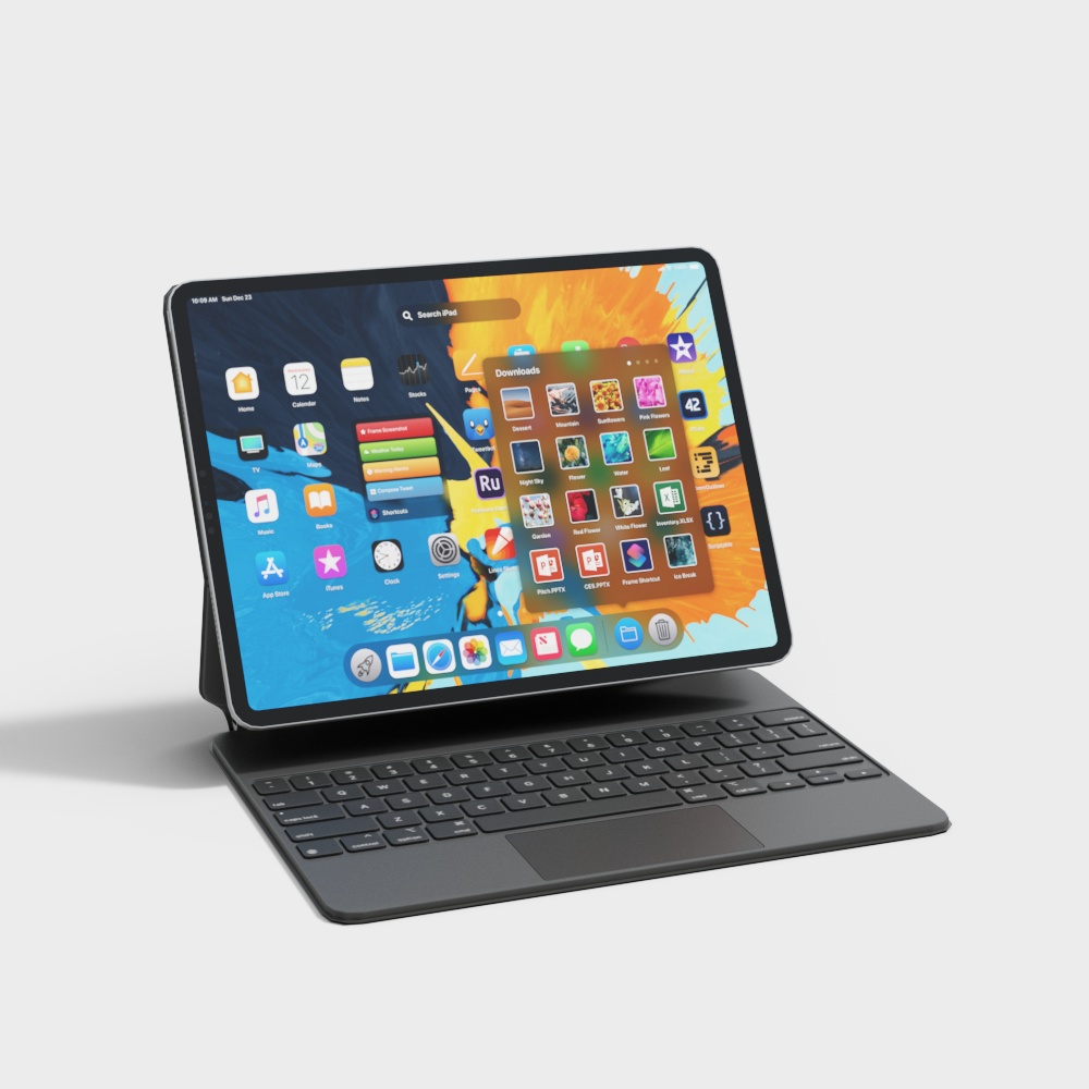 Modern bedroom notebook