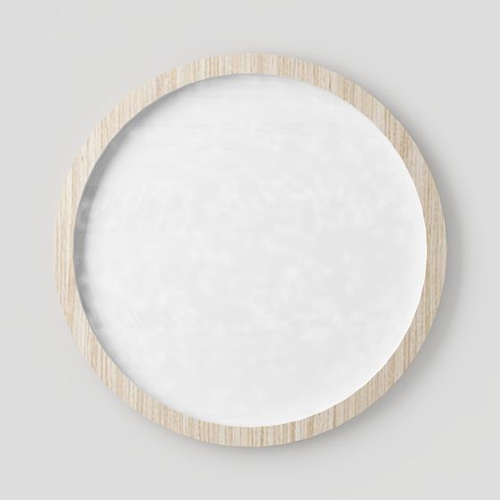 Elegant Circular Tray 3D Model Design