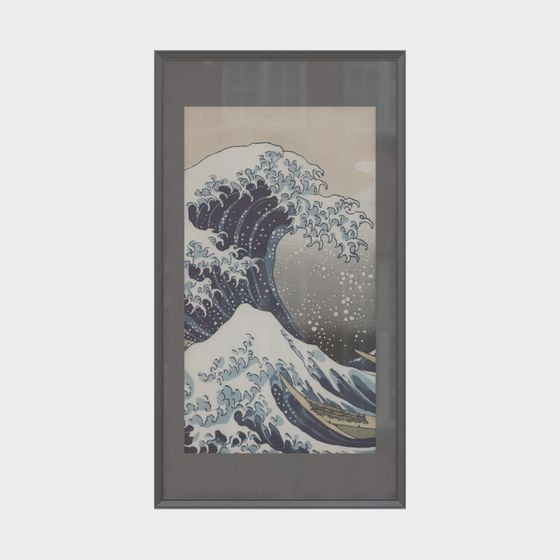 Wave Spirit 3D model - A Fusion of Art and Technology