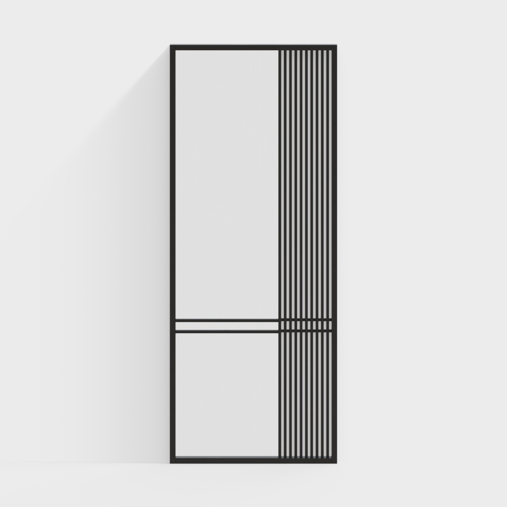 Minimalist living room screen