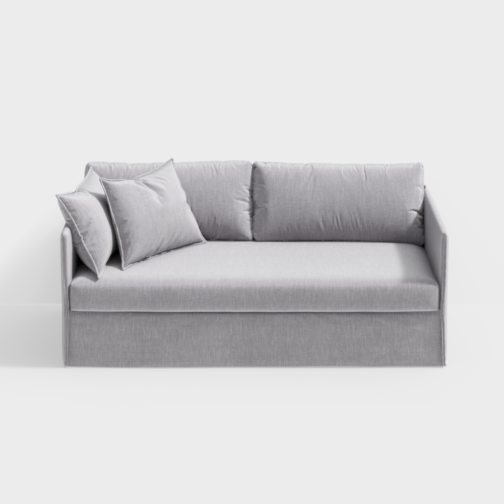 모던 거실 더블 소파