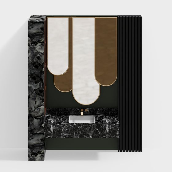 ライトラグジュアリーバスルームシンク