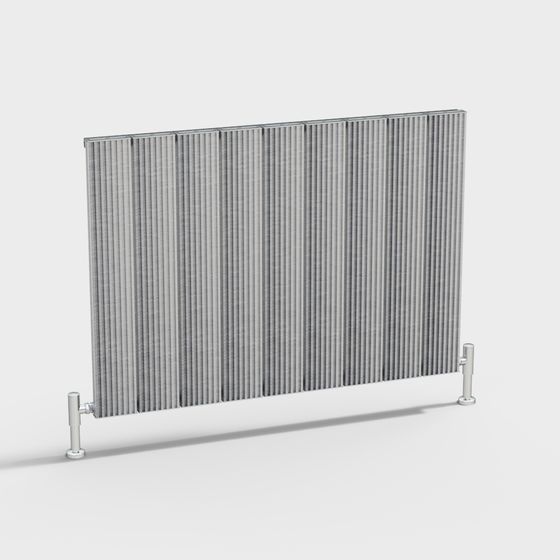 Stylish Low-Polygon Radiator 3D Model