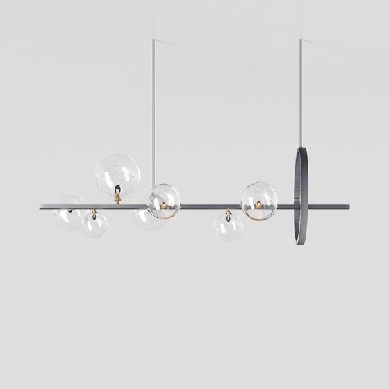 Chandelier de salon minimaliste