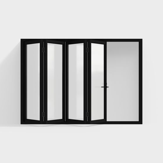Modern Folding Window G 3D Model