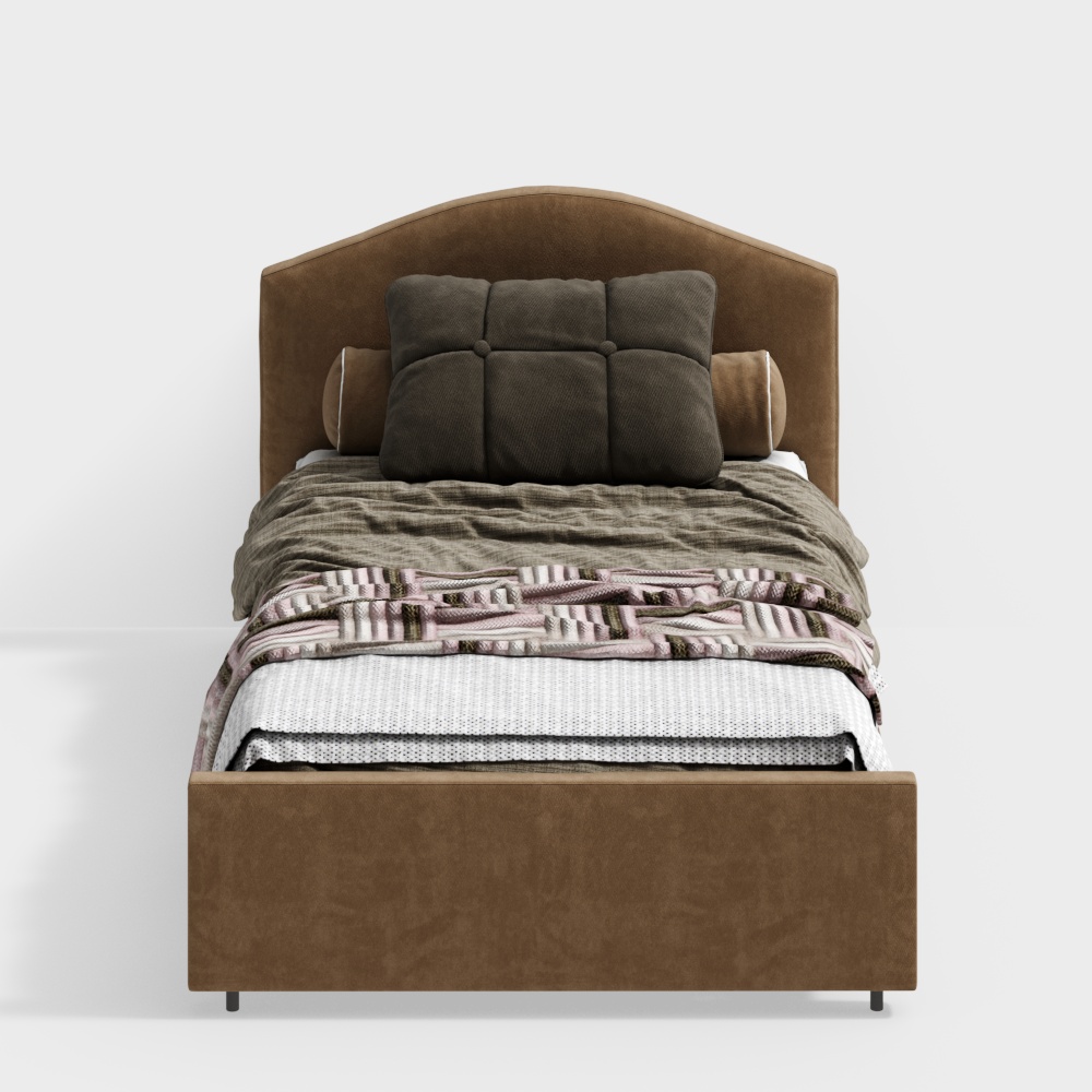 Giường đơn phòng ngủ hiện đại