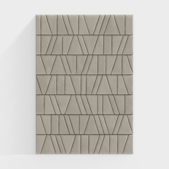 現代臥室背景隔斷