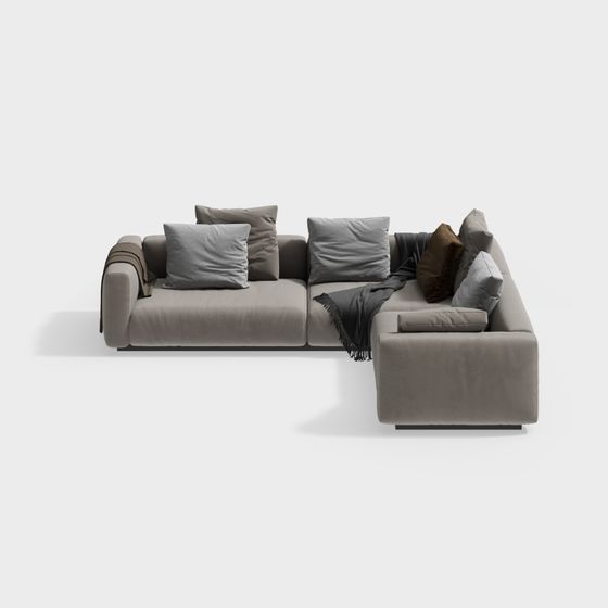 Sofá de combinación de lujo para sala de estar