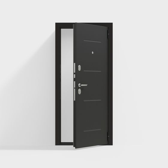 Urban Door 3D model - Modern Minimalist Design