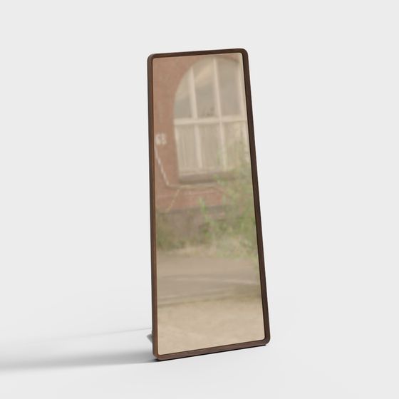 Urban Mirror 3D model for Modern Design