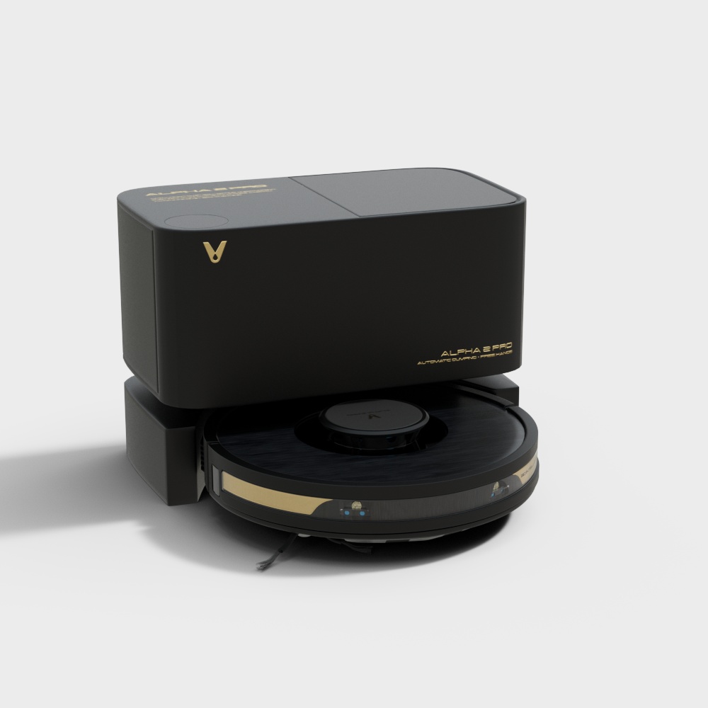 Moderner Saugaroboter für das Schlafzimmer