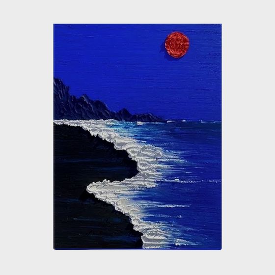 Moonlit Glacier 3D model for Creative Projects