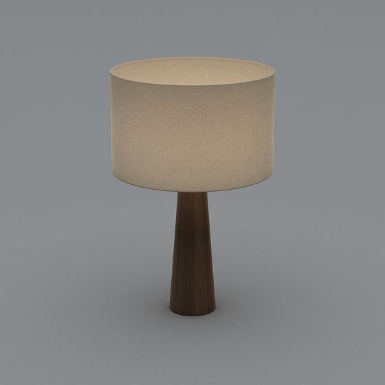 Elegant Minimalist Table Lamp 3D model