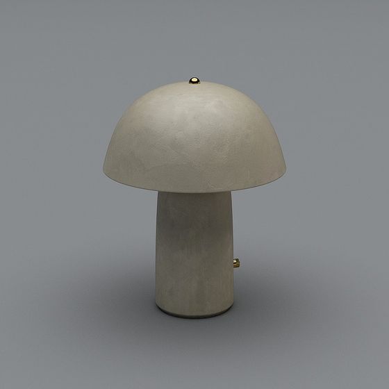 Mushroom Table Lamp 3D model